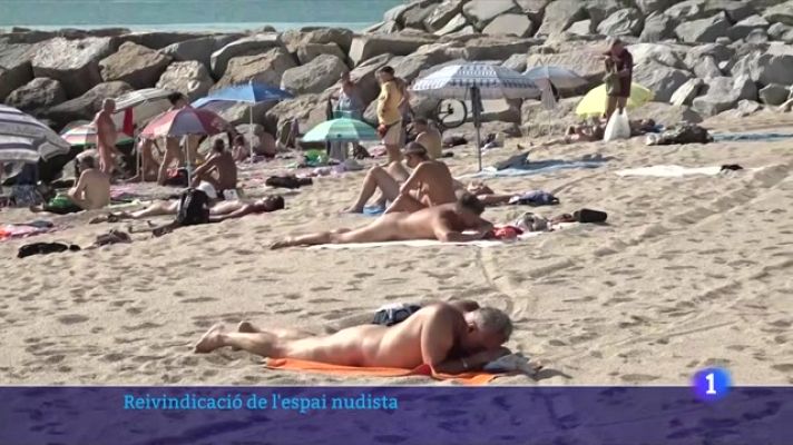 L'Informatiu - Els nudistes reclamen el seu espai a les platges