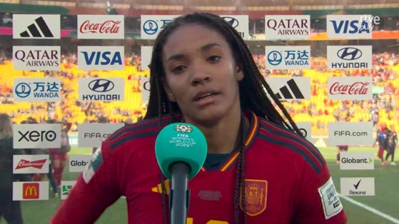 Mundial 2023 | Salma Paralluelo, "euf�rica" tras su golazo decisivo - Copa Mundial Femenina de la FIFA 2023 | Ver