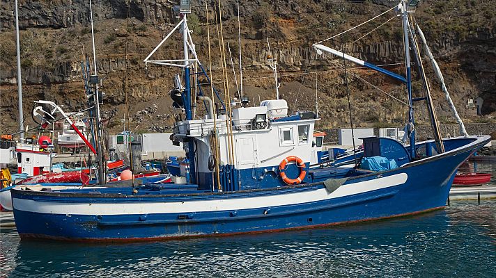 Telediario 1 - Turismo de pesca en La Palma: ¿Cómo es un día de trabajo en el mar?