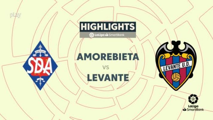 Resúmenes de LaLiga - Amorebieta - Levante: resumen del partido, 1ª jornada