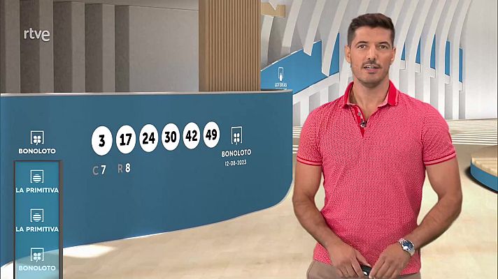 Loterías - Sorteo de la Bonoloto y Primitiva del 12/08/2023