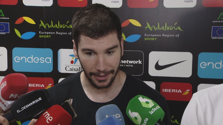 Baloncesto en RTVE - Darío Brizuela: "Estamos al 70% de alcanzar nuestro máximo nivel"