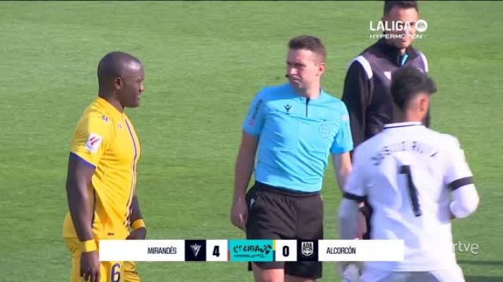 Resúmenes de LaLiga - Mirandés - Alcorcón: resumen partido 1ª jornada de Segunda