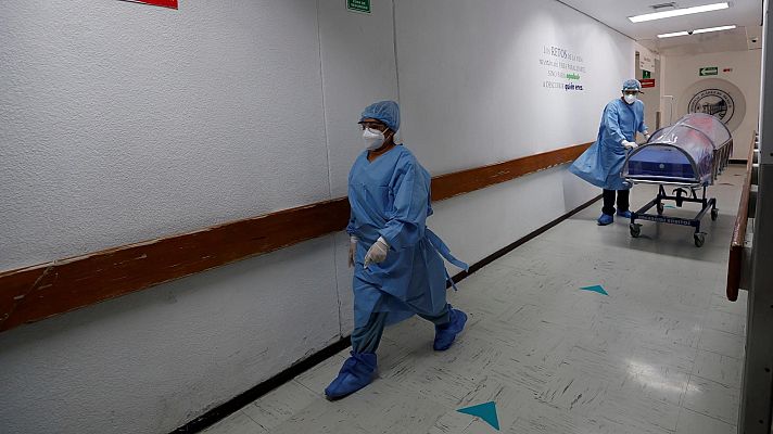 Telediario 1 - Vuelven las mascarillas a un hospital de Valencia