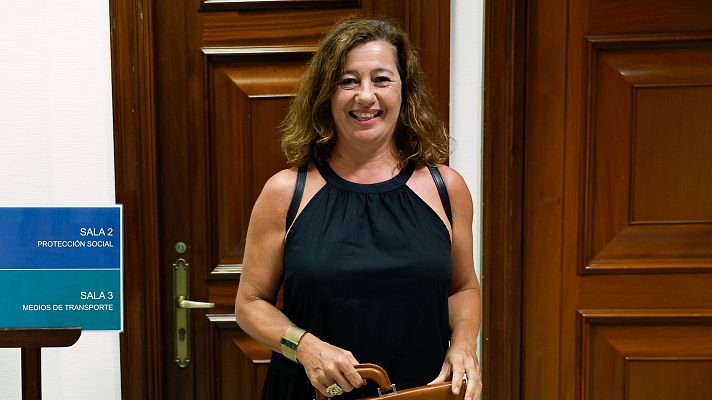 Telediario 2 - Francina Armengol, candidata del PSOE para presidir la Mesa del Congreso