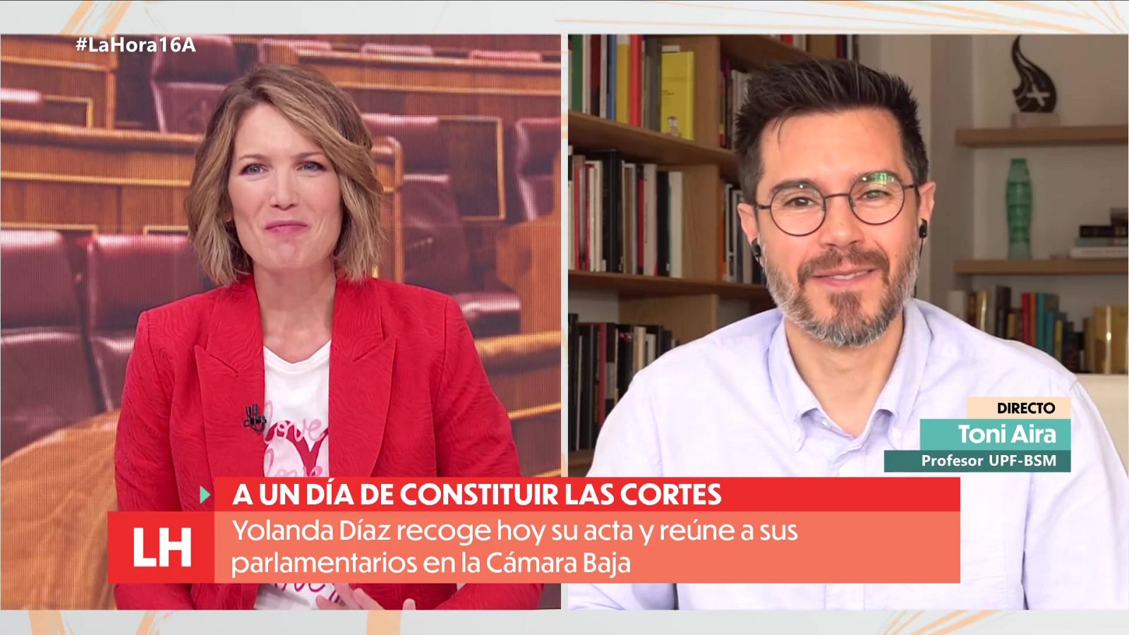 La hora de La 1 - La hora política - 16/08/23 - ver ahora