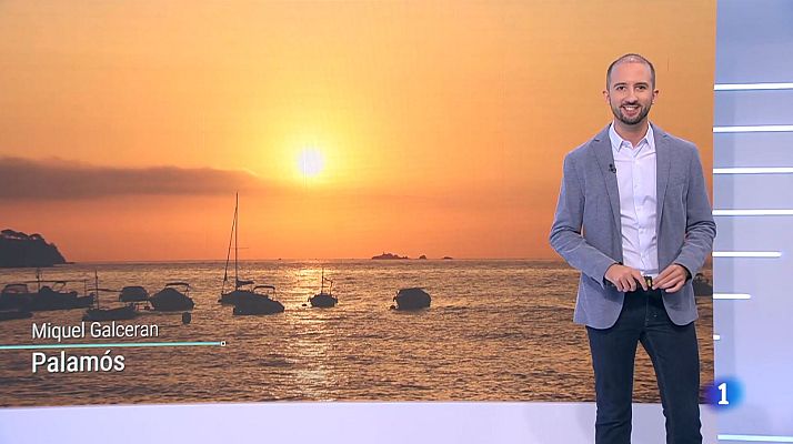 El temps - Calor persistent, xafogor i alguns ruixats