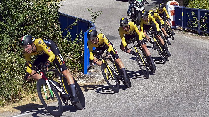 Ciclismo - Vuelta a Burgos | El Jumbo de Roglic gana la contrarreloj