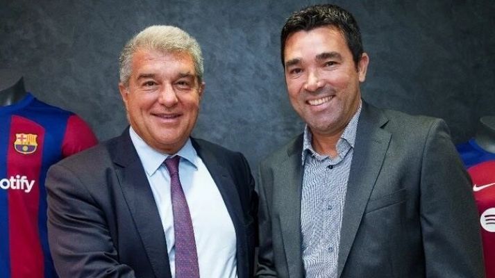 Telediario 2 - Deco, presentado como nuevo director deportivo del FC Barcelona