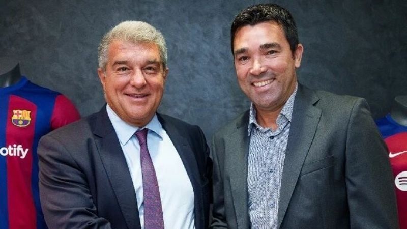 Deco, presentado como nuevo director deportivo del FC Barcelona