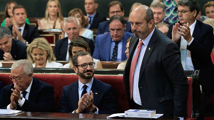 Informativo 24h - Pedro Rollán, elegido nuevo presidente del Senado con mayoría absoluta del PP