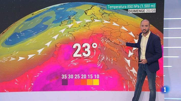 El temps - A les portes d'una situació de calor extrema i persistent