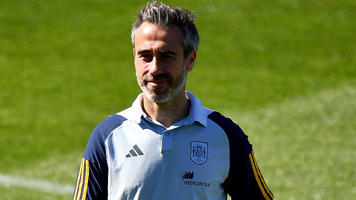 Telediario 1 - Jorge Vilda, en RNE: "La presión nos la ponemos nosotros"