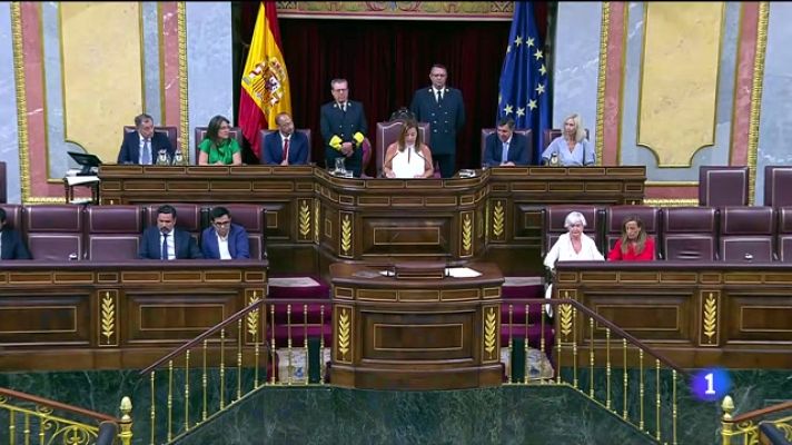 L'Informatiu - L'acord amb Junts i ERC dona la presidència del Congrés al PSOE