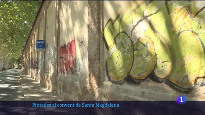 Informatiu Balear - Pintades al convent de Santa Magdalena