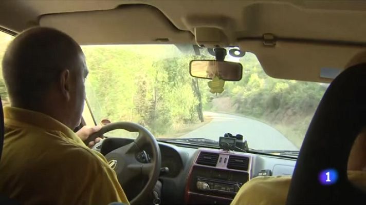 L'Informatiu - Les ADF e la Catalunya central es mobilitzen davant el risc d'incendi