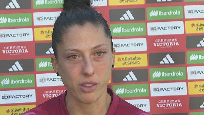 Jenni Hermoso, emocionada antes de la final del Mundial: \"He tenido que aguantar muchísimas críticas\" -- Ver ahora