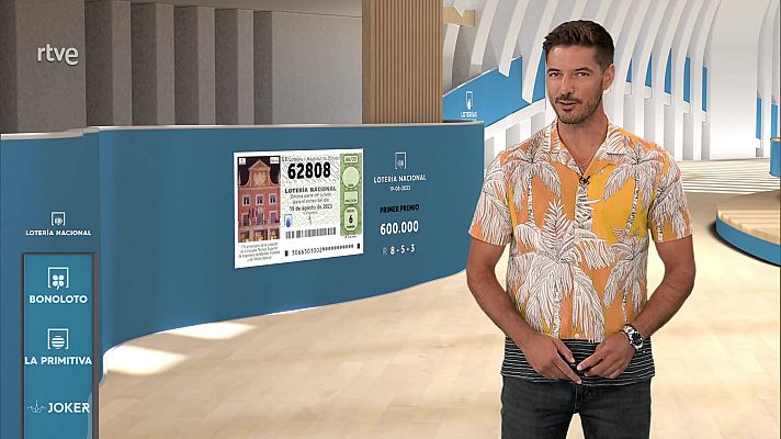 Loterías - Sorteo de la Lotería Nacional del 19/08/2023