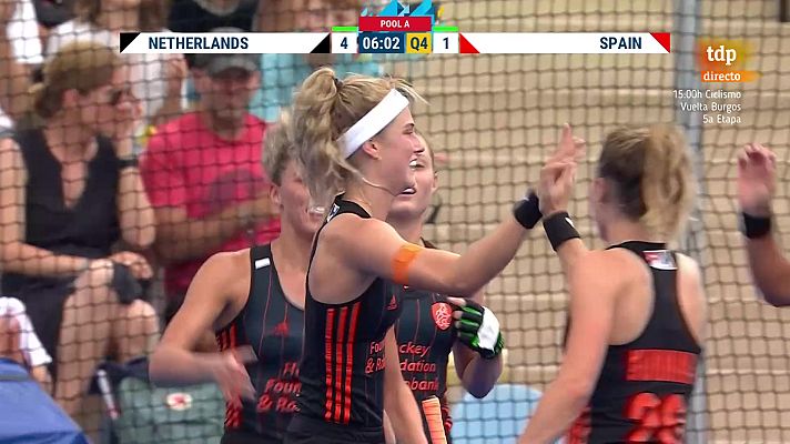  - España comienza con derrota el Europeo de hockey hierba femenino ante la todopoderosa Países Bajos