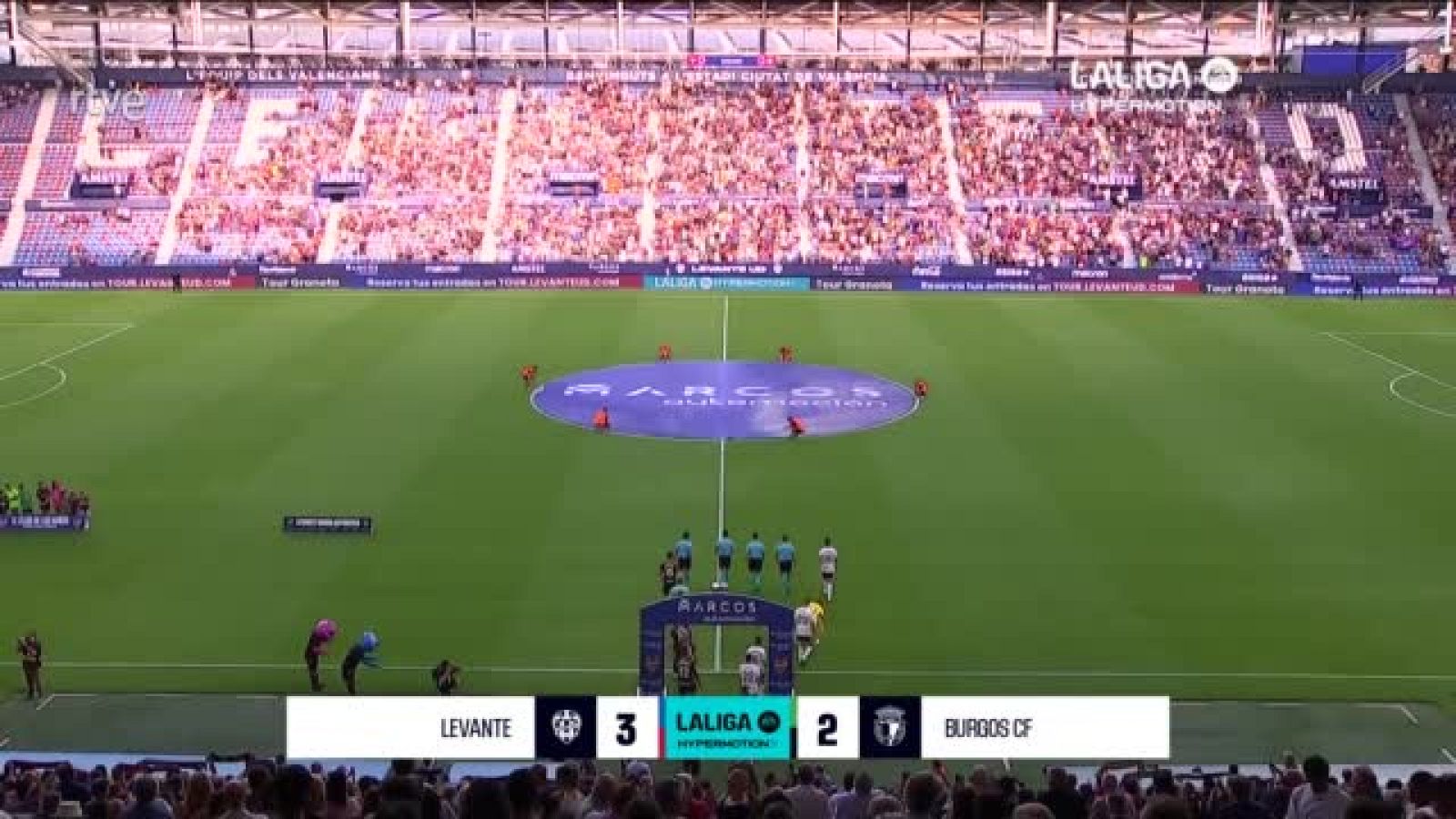 Levante - Burgos: resumen del partido de la 2ª jornada de Liga | Segunda - ver ahora
