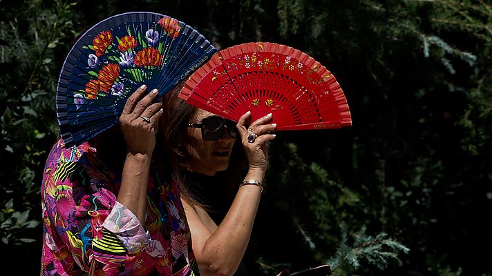 El tiempo - Temperaturas altas en buena parte del país y lluvias débiles en el norte y Canarias