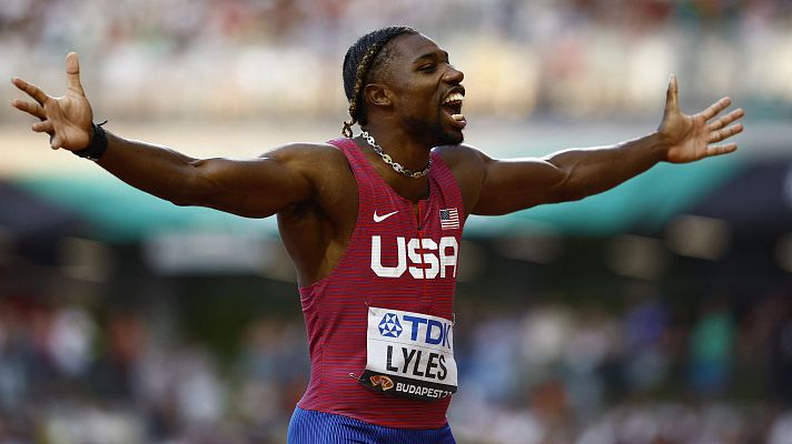 Atletismo - Noah Lyles, nuevo campeón del mundo de los 100 metros lisos