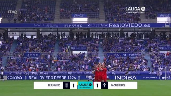 Resúmenes de LaLiga - Oviedo - Racing Ferrol: resumen del partido de la 2ª jornada de Liga | Segunda