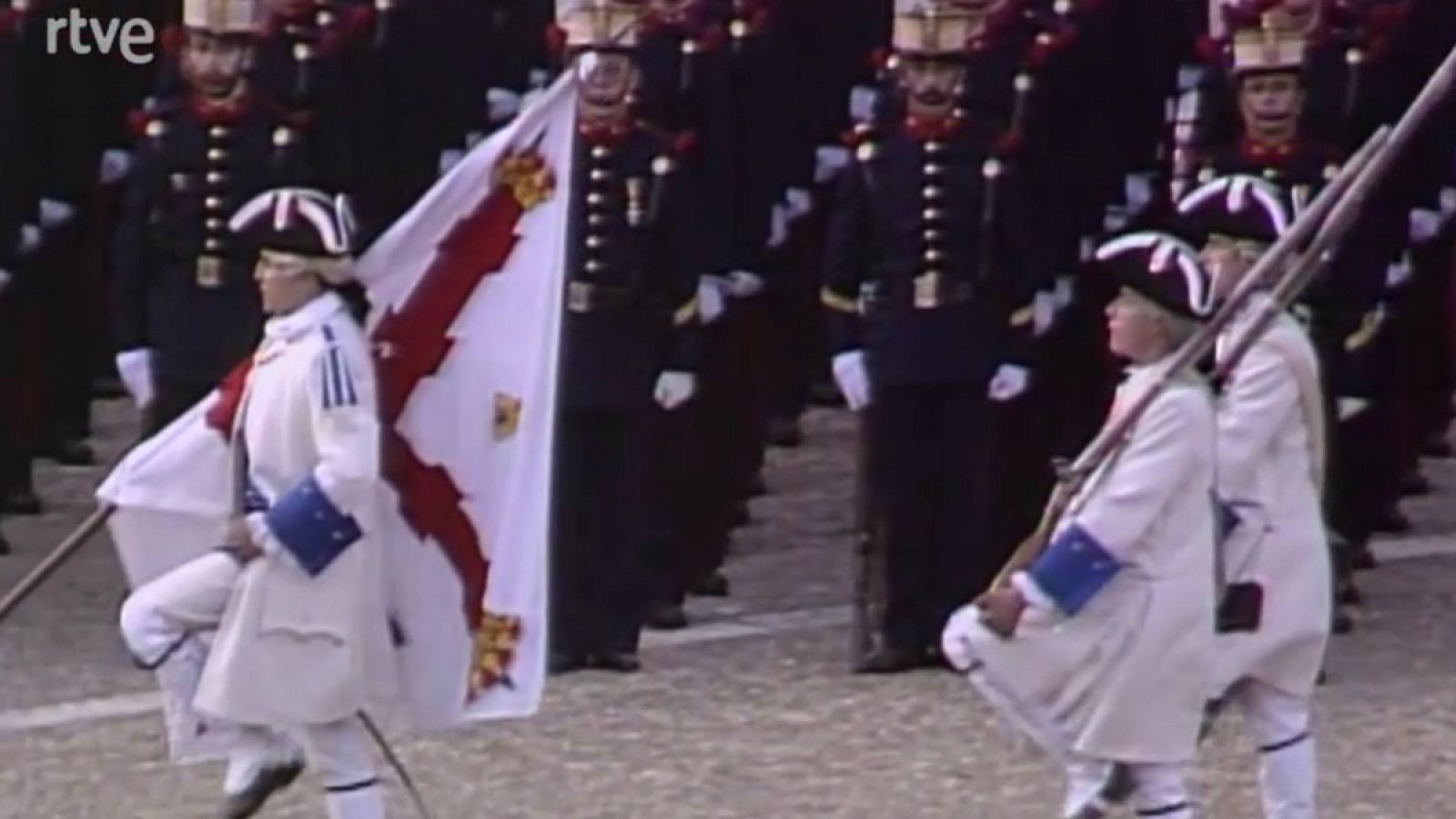 Homenaje a la bandera en su 200 aniversario - Fue noticia en el Archivo de RTVE | Ver
