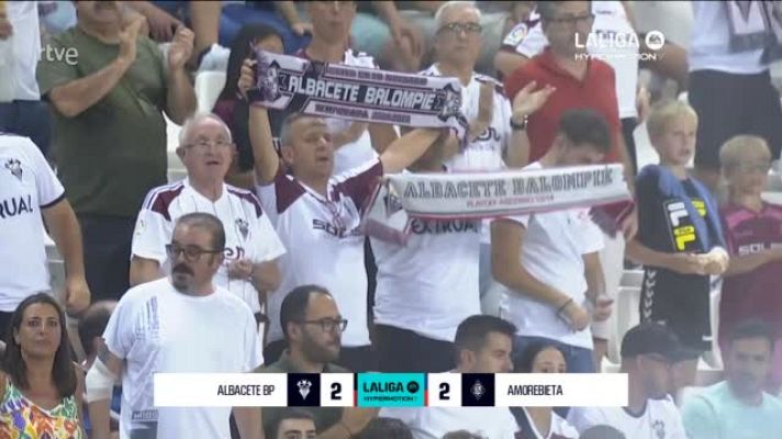 Resúmenes de LaLiga - Albacete - Amorebieta: resumen del partido de la 2ª jornada de Liga | Segunda