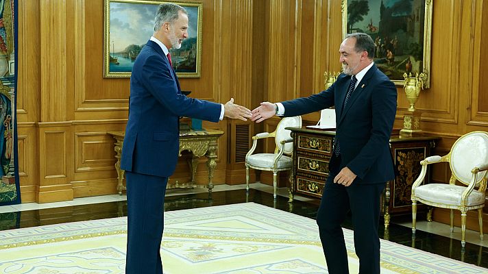 Informativo 24h - UPN transmite al rey que votará a Feijóo