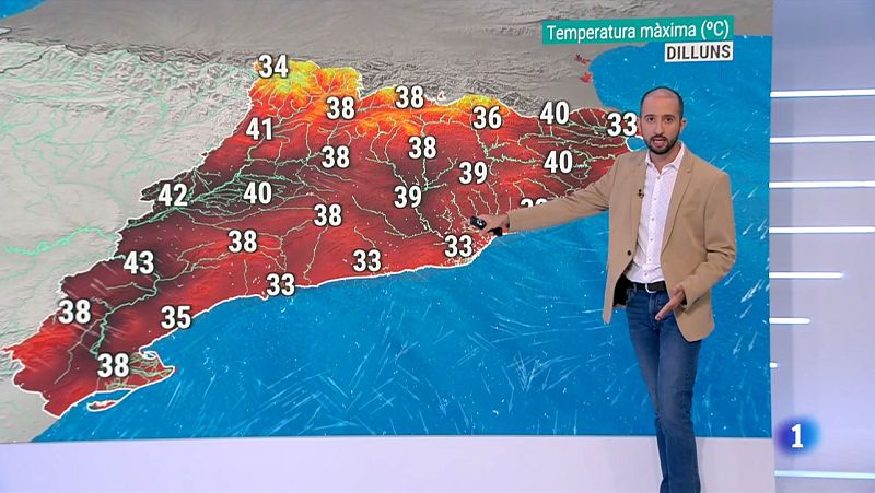 El Temps a Catalunya (21/08/2023) | RTVE Catalunya | Veure