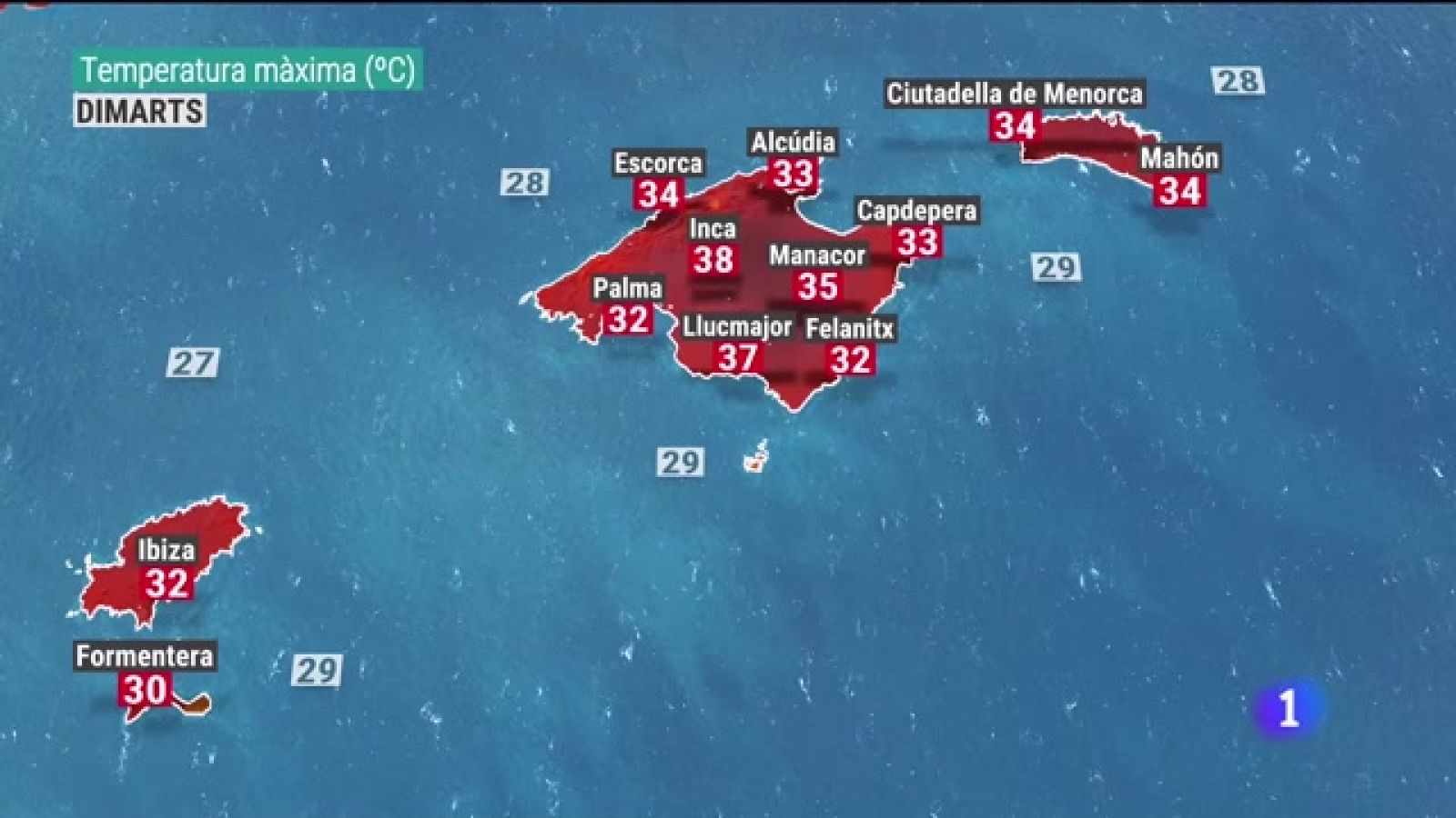 El temps a les Illes Balears - 21/08/23 - Veure ara