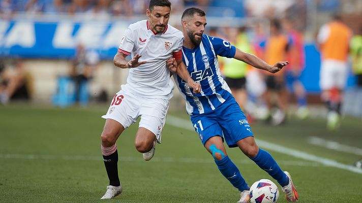 Resúmenes de LaLiga - Alavés - Sevilla: resumen del partido de la 2ª jornada de Liga | Primera