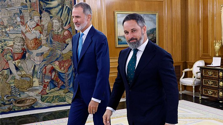 Informativo 24h - Abascal traslada al rey su apoyo a Feijóo
