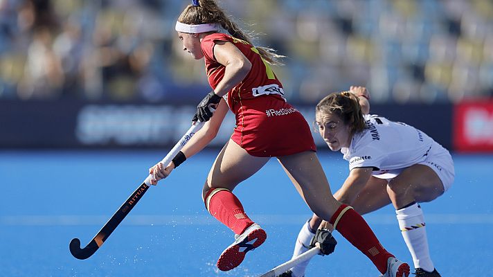 Hockey hierba y sala - Campeonato de Europa femenino: España - Bélgica