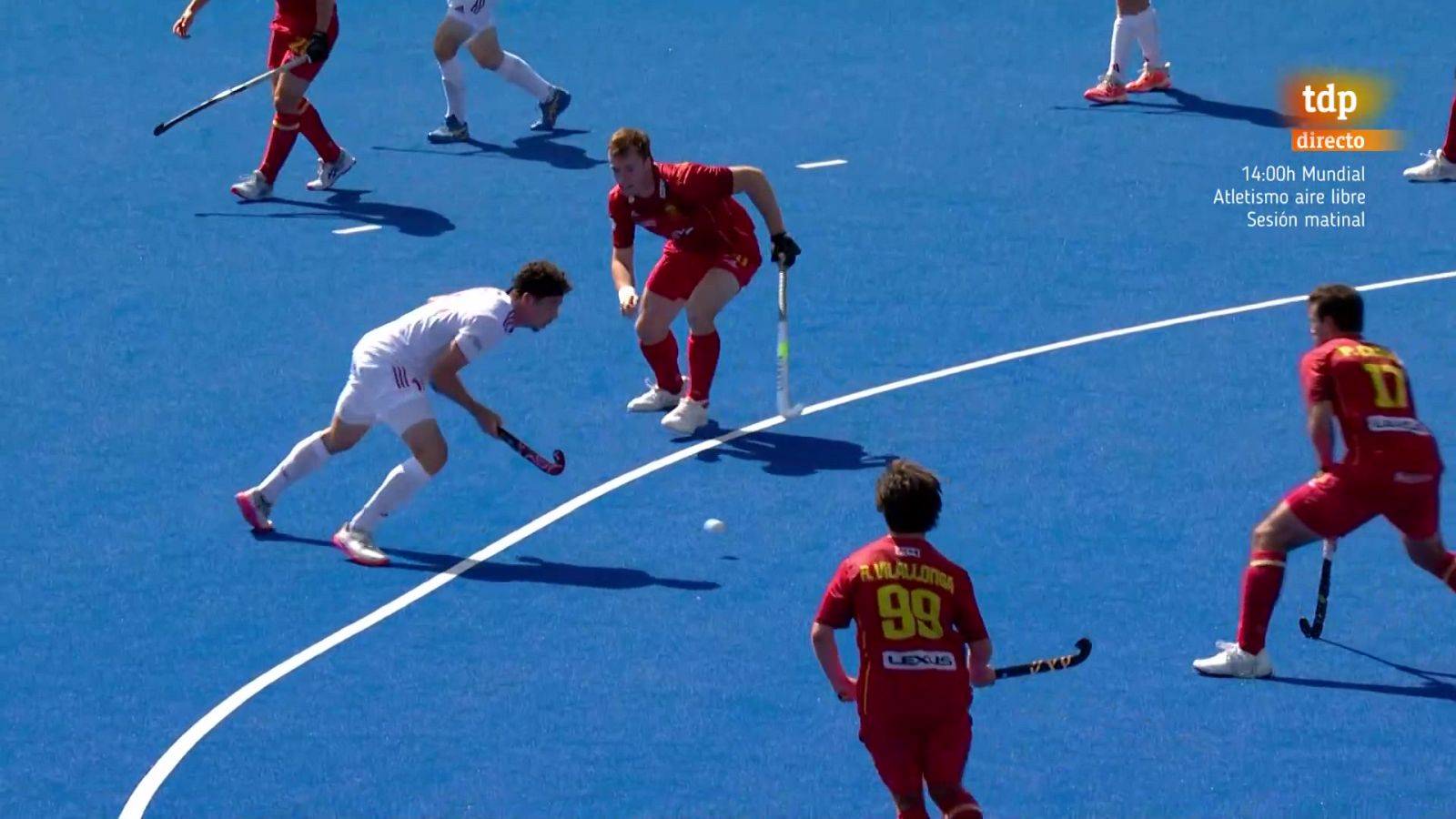 Hockey hierba - Campeonato de Europa masculino. 1ª fase: España - Inglaterra - ver ahora