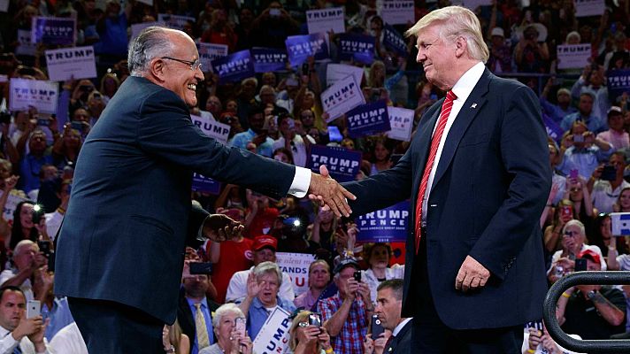 Telediario 1 - Rudy Giuliani, el gran aliado de Trump