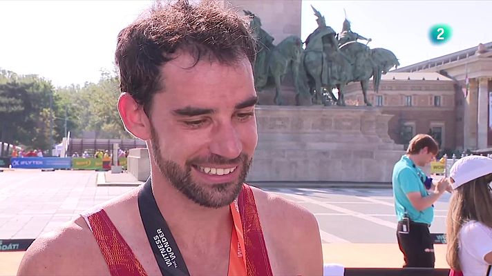 Atletismo - Álvaro Martín: "Sabía que estábamos haciendo historia"