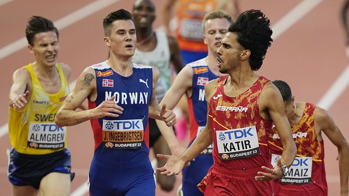  - Mo Katir se reivindica en la pista y en el micrófono: "Tengo más rabia de la que jamás he tenido"