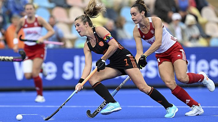 Hockey hierba y sala - Cto. de Europa femenino. Semifinal: Países Bajos-Inglaterra