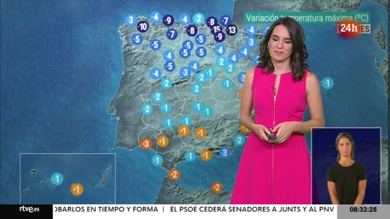 Termina la ola de calor con una bajada de temperaturas, notable en tercio norte peninsular - El tiempo | Ver