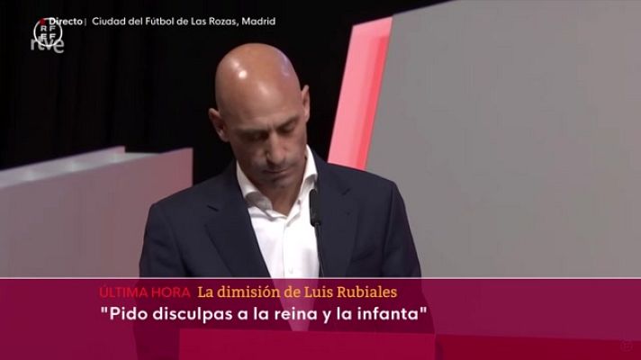 Informativo 24h - Luis Rubiales en la Asamblea: "Fue un beso espontáneo, mutuo, eufórico y consentido por Jenni Hermoso"