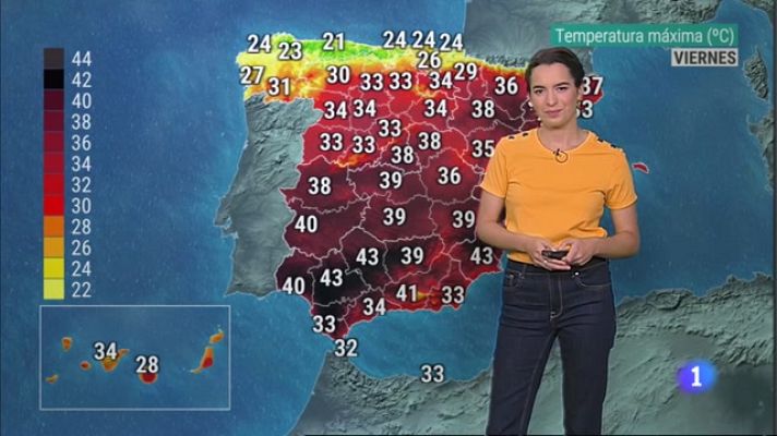 Noticias de Extremadura - El tiempo en Extremadura - 25/08/2023