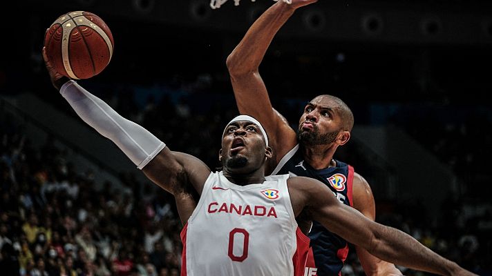 Copa del Mundo masculina de baloncesto FIBA 2023 - 1ª Fase: Canadá - Francia