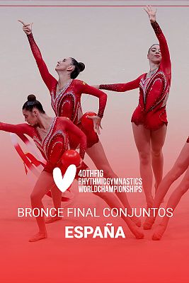 Gimnasia rítmica - España consigue la medalla de bronce en la final del concurso completo por conjuntos