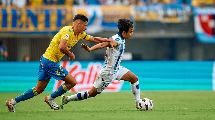 Resúmenes de LaLiga - Las Palmas - Real Sociedad: resumen del partido, 3ª jornada