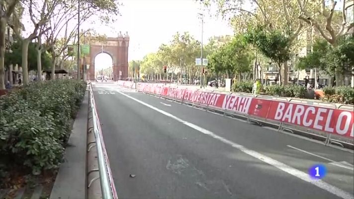 L'Informatiu - Barcelona s'engalana per rebre la Vuelta