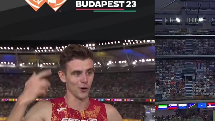  - Adrián Ben: ''Si no hubiese tenido que abrirme en la recta de meta, podía haber hecho medalla''