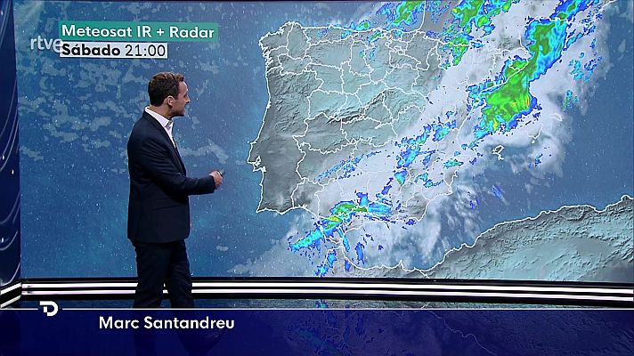 El tiempo - Descenso notable de las temperaturas en amplias zonas de la Península