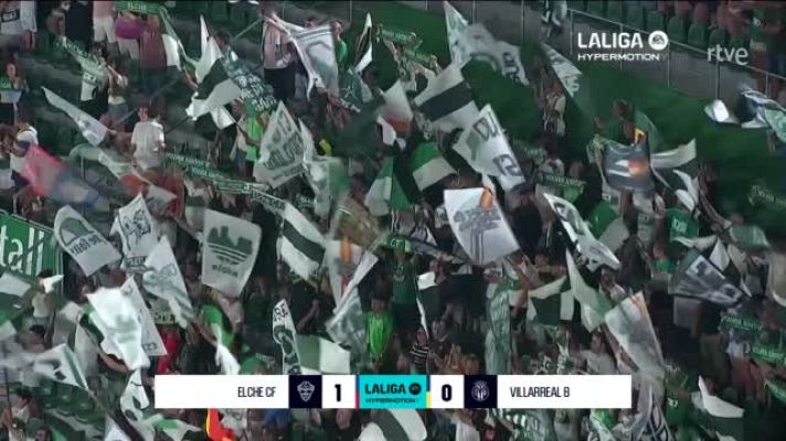 Resúmenes de LaLiga - Elche - Villarreal B: resumen del partido, 3ª jornada